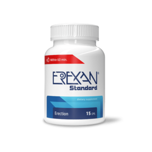EREXAN Standard – férfiak intim igényeire minden életkorban – 15 kapszula kép