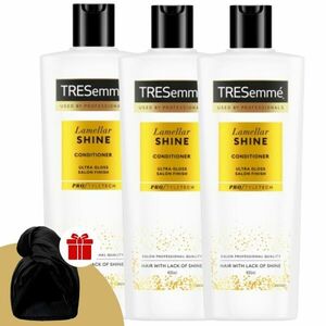 TRESemmé Lamellar Shine Hajbalzsam a fényes hajért 3x400ml + Aján... kép