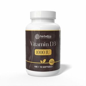D3-vitamin 1000 IU - 110 tabletta - Herbatica kép