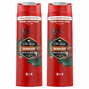 Old Spice Bearglove férfi Tusfürdő és Sampon 2x400ml kép