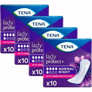 Tena Lady Protect+ Normal éjszakai inkontinencia Betét 4x10db kép