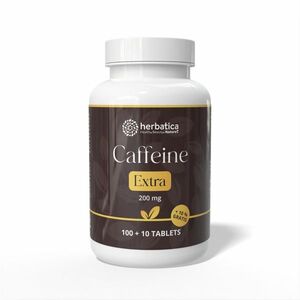 Koffein 200 mg - 110 tabletta - Herbatica kép