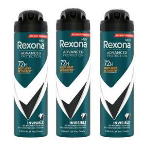 Rexona Men Advanced Protection Invisible férfi Dezodor Black &amp... kép