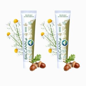 Akciós készlet: 2x BALCANN tölgyfakéreg gél aranyérre, repedésekre - 75 ml - Annabis kép