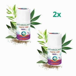 Akciós készlet: 2x ARTHROCANN kender masszázs gél FORTE+1800 mg CBD - 90 ml - Annabis kép
