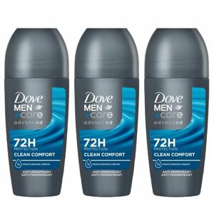 Dove Men+Care Clean Comfort Izzadásgátló 3x50ml kép