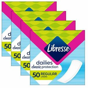 Libresse Dailies Classic Protection Regular Tisztasági betét 4x50db kép