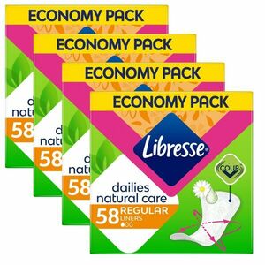 Libresse Dailies Natural Care Tisztasági betét 4x58db kép