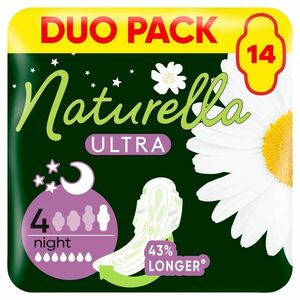 Naturella Ultra Night szárnyas egészségügyi Betét 14db kép