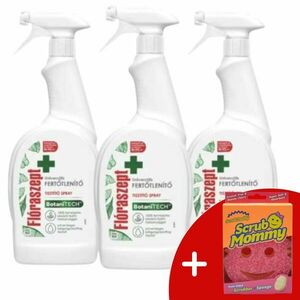 Flóraszept Botanitech univerzális Fertőtlenítő spray 3x700ml + Aj... kép