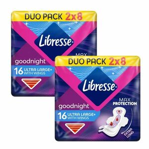Libresse Goodnight éjszakai egészségügyi Betét 2x16db kép