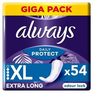 Always Daily Protect Extra hosszúság Tisztasági betét 54db kép