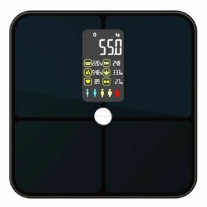 Okosmérleg AENO ABS0002S, 180 kg-ig, 11 profil, 16 kijelző, BMI, ... kép