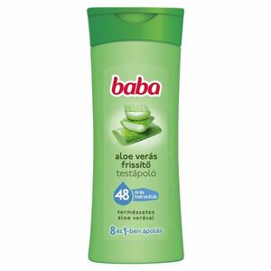 Baba frissítő Testápoló Aloe Vera 400ml kép