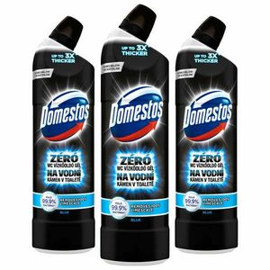 Domestos Zéró Blue WC Vízkőoldó 3x750ml kép