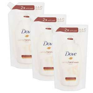 Dove Folyékony Szappan Utántöltő Silk 3x500ml kép