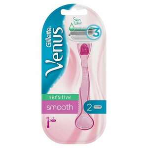 Gillette Venus Smooth Sensitive női Borotva + 2db borotvabetét kép
