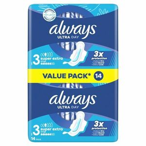 Always Ultra Day Night szárnyas egészségügyi Betét 14db kép