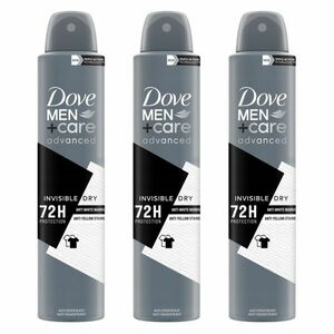 Dove Men+Care Advanced férfi Dezodor Invisible Dry 3x200ml kép