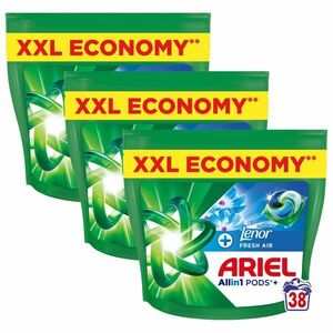 Ariel Allin1 Pods+ + Touch of Lenor Fresh Air Mosókapszula 114 mosás kép