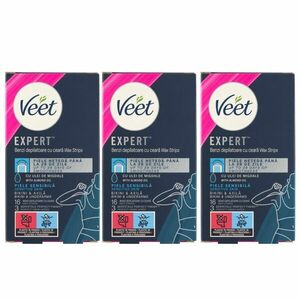 Veet Expert Hideggyanta szalagok érzékeny bőrre 3x16db kép