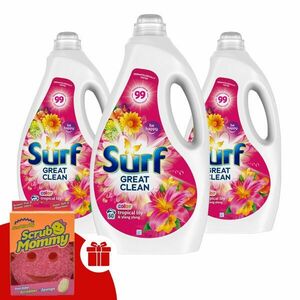 Surf Tropical Lily & Ylang Ylang folyékony Mosógél 3x3L - 180... kép