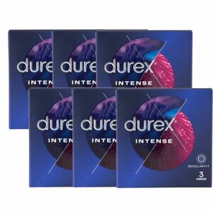 Durex Intense Orgasmic Óvszer 6x3db kép