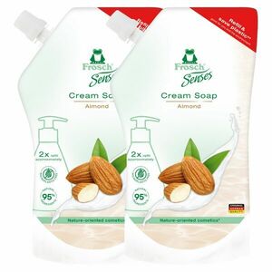 Frosch folyékony Szappan utántöltő Almond Milk 2x500ml kép
