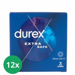 Durex Extra Safe Óvszer 12x3db kép