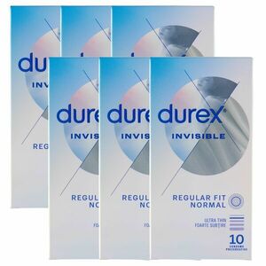Durex Invisible Regular Fit Óvszer 6x10db kép