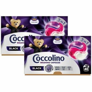 Coccolino Black 3in1 Mosókapszula 2x40 mosás kép