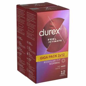 Durex Feel Intimate Óvszer 2x12db kép