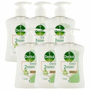 Dettol Aloe vera és Bambusz folyékony Szappan 6x250ml kép