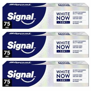 Signal White Now 3in1 Original Fogkrém 3x75ml kép
