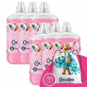 Coccolino Silk Lily Öblítő koncentrátum 408 mosás 6x1700ml + Aján... kép
