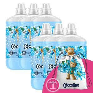 Coccolino Blue Splash Öblítő koncentrátum 408 mosás 6x1700ml + Aj... kép