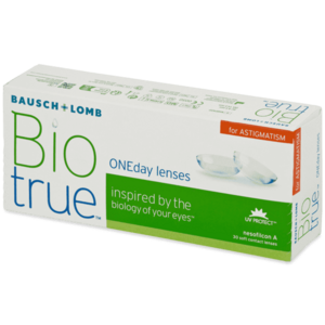 Bausch & Lomb Biotrue ONEday for Astigmatism (30 lencse) kép