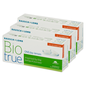 Bausch & Lomb Biotrue ONEday for Astigmatism (90 lencse) kép