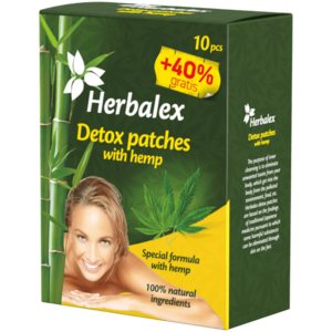 Herbamedicus GmbH Herbalex – Detoxifikáló tapaszok kenderrel 14 db - Green idea kép