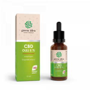CBD olaj 5 % 10 ml - Green idea kép