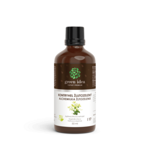 Sárgás-zöld lándzsás útifű tinktúra - csepp 50 ml - Green idea kép