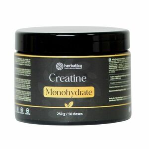 100% kreatin monohidrát por 250g - Herbatica kép