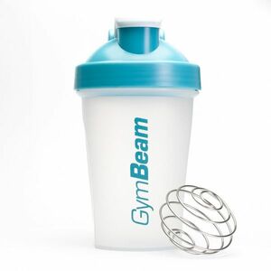 Shaker Blend Bottle átlátszó-kék 400 ml - GymBeam kép