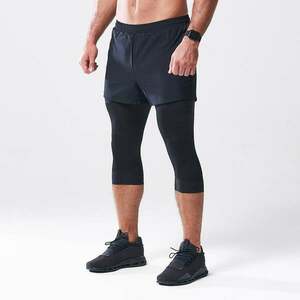 SQUATWOLF Compression Leggings All-Action Short + Tight Black kép