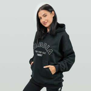 NEBBIA Gym Rat Oversized női pulóver Black kép