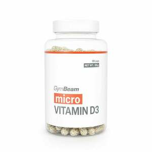 GymBeam Mikro D3-vitamin 2000 IU kép