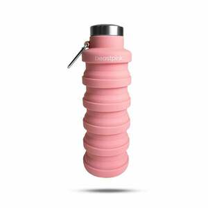 BeastPink Összehajtható vizes palack Pink 500 ml kép