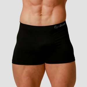 GymBeam Varrásmentes férfi boxeralsó 2 Pack Black kép