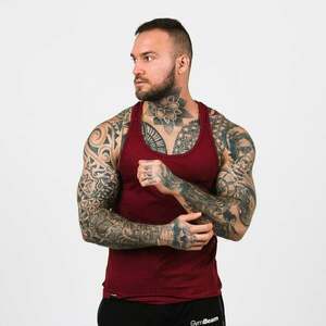 GymBeam Stringer Tank Top Burgundy atléta kép