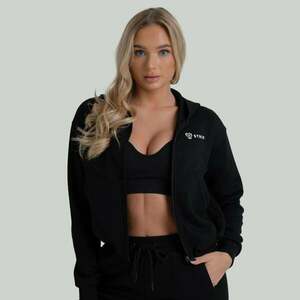 STRIX ZOA Zip-Up női kapucnis pulóver Black kép